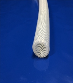 哈尔滨制药级网纹增强编织硅胶软管